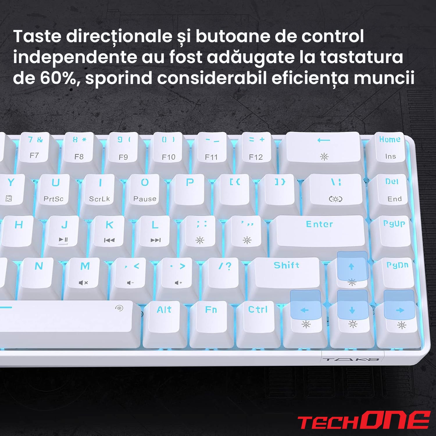 Tastatura Gaming Mecanica Profesionala Techone HexaBoard Tastatura Gaming Mecanica Profesionala Techone HexaBoard